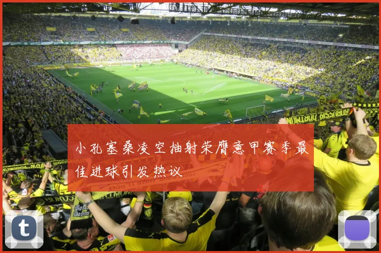 小孔塞桑凌空抽射荣膺意甲赛季最佳进球引发热议